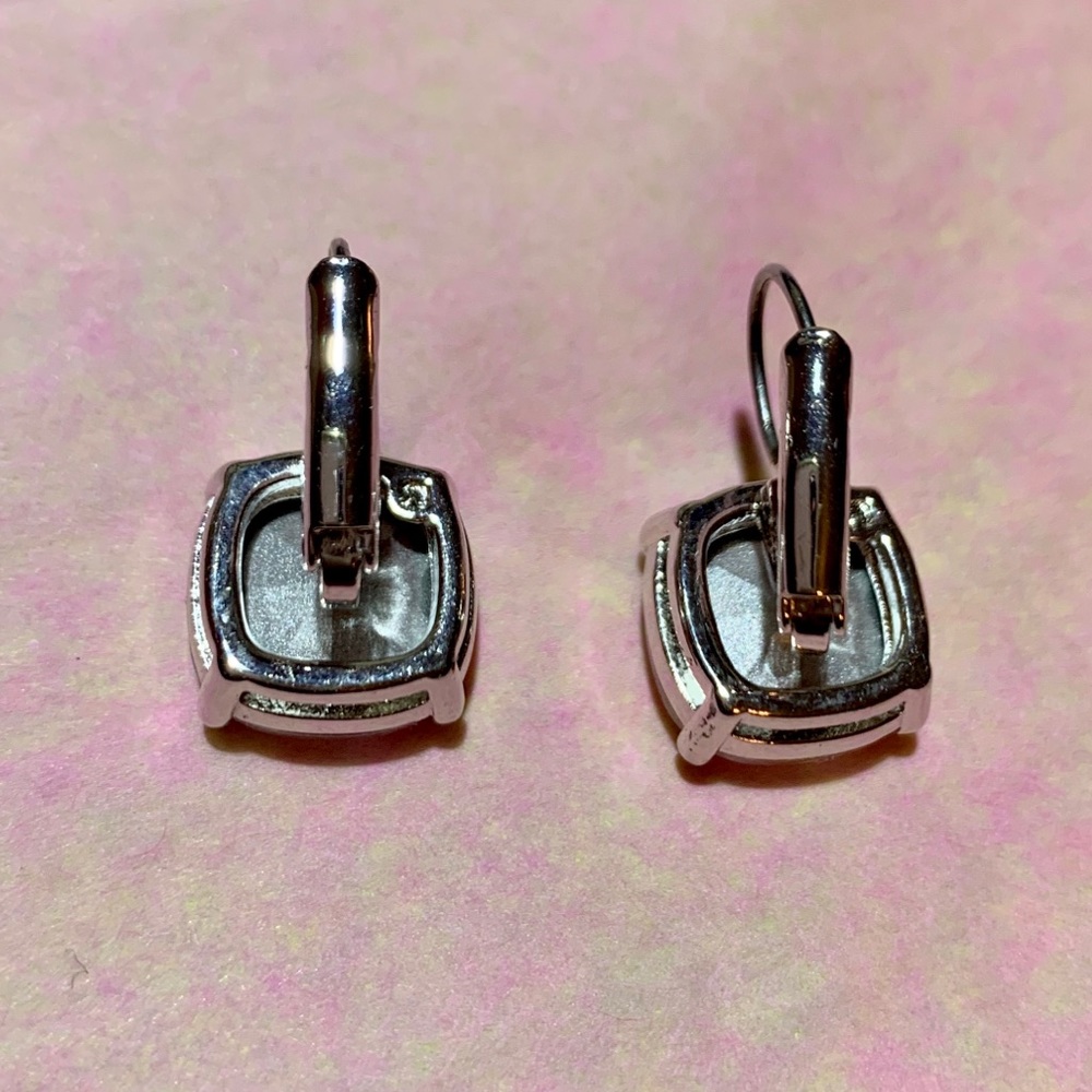 Kate Spade ♠️ New York 🤩 CZ square drop earrings - Picture 5 of 16